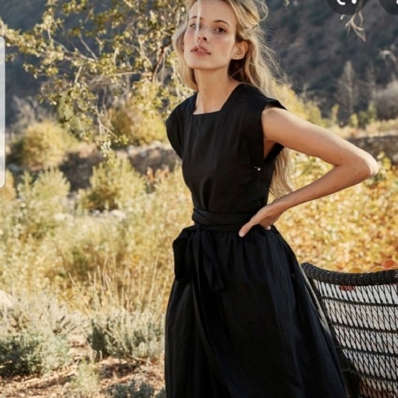Doen Black Maxi Dress - Picture 2 of 2